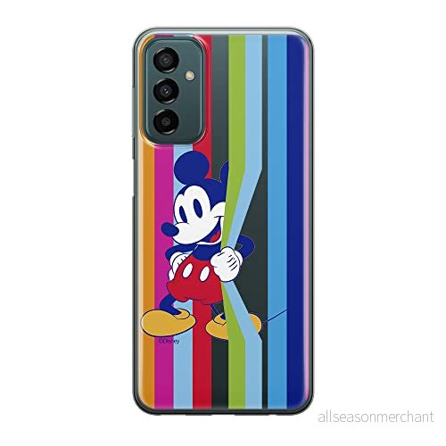 ERT GROUP mobiltelefonfodral för Samsung M13 4G/M23 5G/F23 originalt och officiellt licensierat Disney mönster Mickey 026 optimalt anpassad till formen på mobiltelefonen, gedeeltelijk transparant 5905511360849