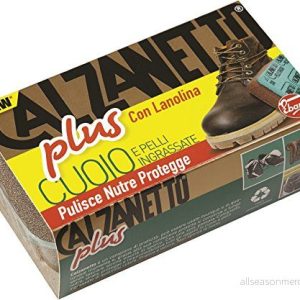 Calzanetto Plus, behandlingar och glänsande Unisex Vuxen, Svart, 4.5×4.5×12.7 cm, cm 8004235001599 Calzanetto Plus, behandlingar och glänsande Unisex Vuxen, Svart, 4.5×4.5×12.7 cm, cm 8004235001599
