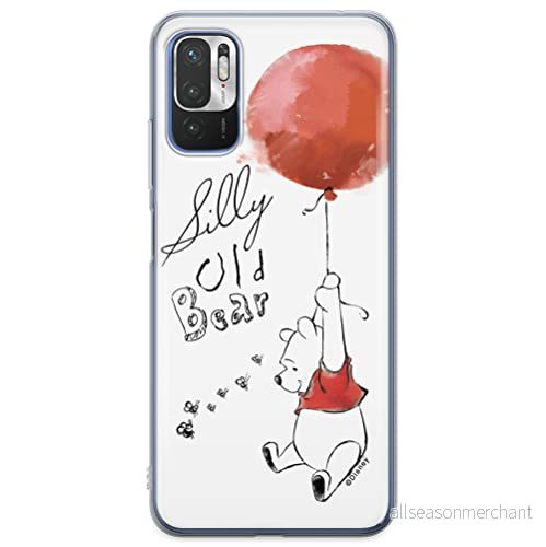 ERT GROUP mobiltelefonfodral för Xiaomi REDMI NOTE 10 5G / POCO M3 PRO originalt och officiellt licensierat Disney mönster Winnie the Pooh and friends 002, fodral tillverkad av TPU plast 5904805607479