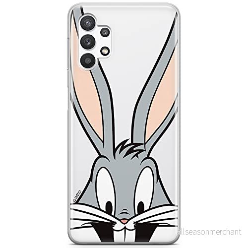ERT GROUP mobiltelefonfodral för Samsung A32 5G originalt och officiellt licensierat Looney Tunes mönster Bugs 001 optimalt anpassad till formen på mobiltelefonen, gedeeltelijk transparant 5903040052525