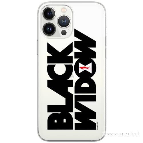 ERT GROUP mobiltelefonfodral för Huawei P30 originalt och officiellt licensierat Marvel mönster Black Widow 011 Vit optimalt anpassad till formen på mobiltelefonen, gedeeltelijk transparant 5903537668352