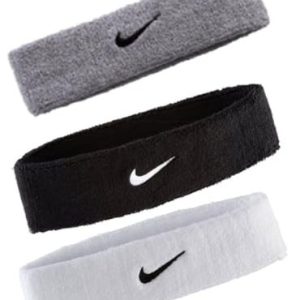 Nike Swoosh Headband Grey Heather/Black 845840058299 Nike Swoosh Headband Grey Heather/Black 845840058299