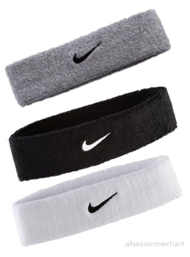 Nike Swoosh Headband Grey Heather/Black 845840058299