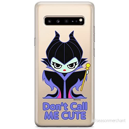 ERT GROUP mobiltelefonfodral för Samsung S10 5G originalt och officiellt licensierat Disney mönster Maleficent 003 optimalt anpassad till formen på mobiltelefonen, gedeeltelijk transparant 5905131479181