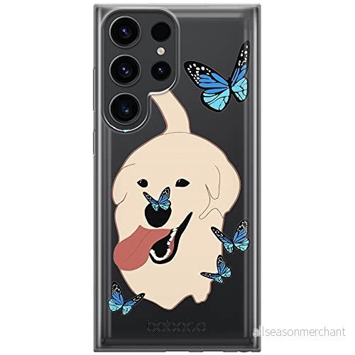 ERT GROUP mobiltelefonfodral för Samsung S23 ULTRA originalt och officiellt licensierat Babaco mönster Dogs 011 optimalt anpassad till formen på mobiltelefonen, gedeeltelijk transparant 5905511471620