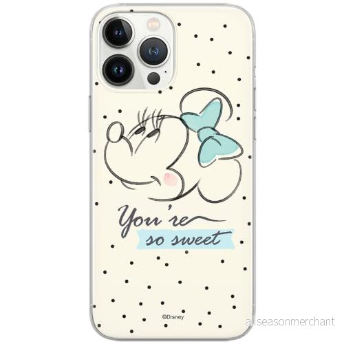 ERT GROUP mobiltelefonfodral för Apple Iphone 6 PLUS originalt och officiellt licensierat Disney mönster Minnie 042 Vit optimalt anpassad till formen på mobiltelefonen, fodral tillverkad av TPU plast 5902980570953