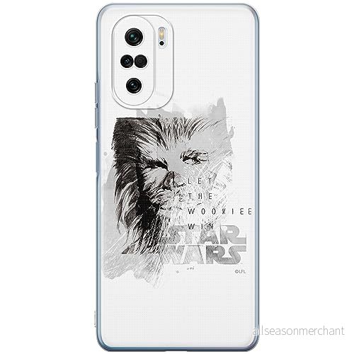 ERT GROUP mobiltelefonfodral för Xiaomi MI 11i/ REDMI K40/K40 PRO/POCO F3/ F3 PRO originalt och officiellt licensierat Star Wars mönster Chewbacca 004, fodral tillverkad av TPU plast 5905511883218