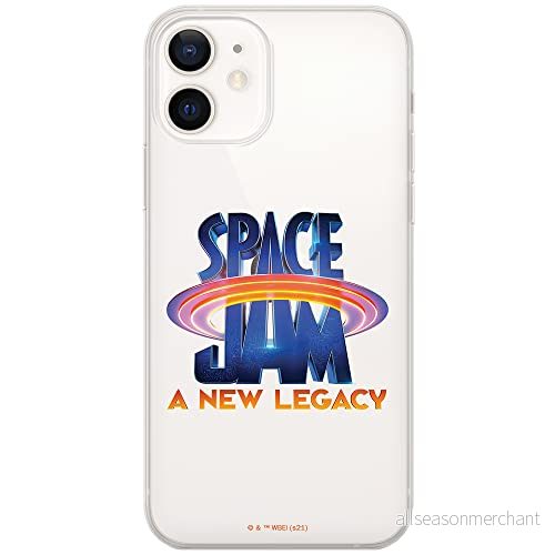 ERT GROUP mobiltelefonfodral för Iphone 12/12 PRO originalt och officiellt licensierat Looney Tunes mönster Space Jam 001 optimalt anpassad till formen på mobiltelefonen, gedeeltelijk transparant 5905511012878