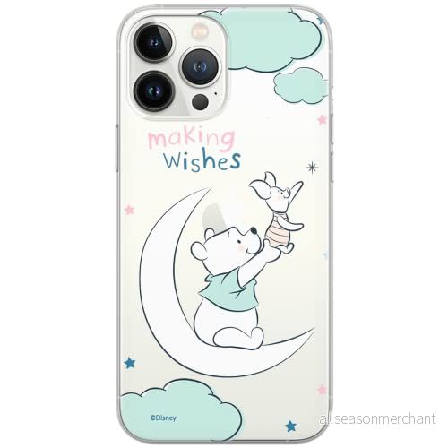 ERT GROUP mobiltelefonfodral för Samsung S10 originalt och officiellt licensierat Disney mönster Winnie the Pooh and friends 040 Vit anpassad till formen på mobiltelefonen, gedeeltelijk transparant 5903537772998