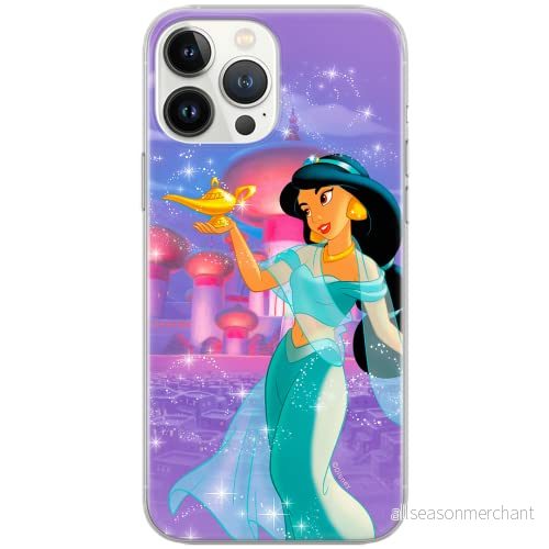 ERT GROUP mobiltelefonfodral för Apple Iphone 6 PLUS originalt och officiellt licensierat Disney mönster Jasmine 001 Vit optimalt anpassad till formen på mobiltelefonen, fodral tillverkad av TPU plast 5902980570076