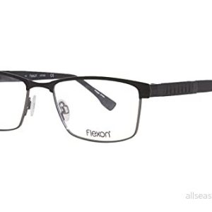 Flexon E1110, Memory Metal Solglasögon Svart Unisex Vuxen, Multifärg, Standard 750666988197