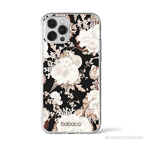 ERT GROUP mobiltelefonfodral för Iphone 12 PRO MAX originalt och officiellt licensierat Babaco mönster Flowers 044 optimalt anpassad till formen på mobiltelefonen, fodral tillverkad av TPU plast 5905131326126