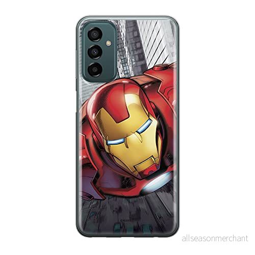 ERT GROUP mobiltelefonfodral för Samsung M13 4G/M23 5G/F23 originalt och officiellt licensierat Marvel mönster Iron Man 008 anpassad till formen på mobiltelefonen, fodral tillverkad av TPU plast 5905511361617