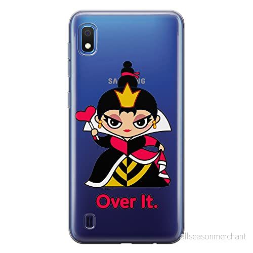 ERT GROUP mobiltelefonfodral för Samsung A10 originalt och officiellt licensierat Disney mönster Queen of Hearts 001 optimalt anpassad till formen på mobiltelefonen, gedeeltelijk transparant 5905131423672
