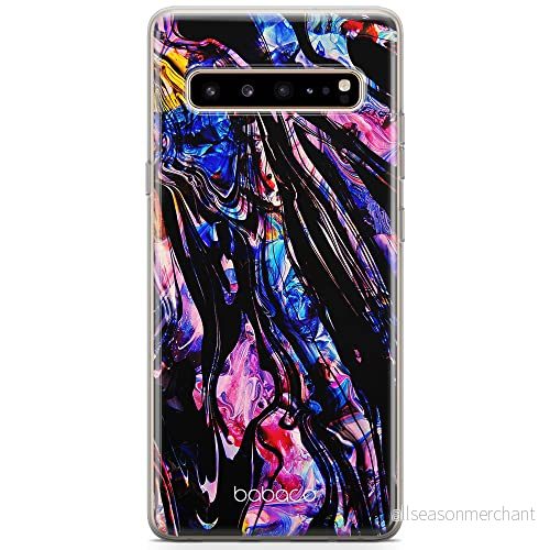 ERT GROUP Mobiltelefonskal för Samsung S10 5G original och officiellt licensierat Babaco mönster Marble 028 anpassad till mobiltelefonens form, TPU fodral 5904805498084