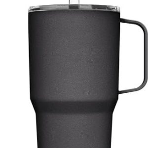 CAMELBAK Sugrör Mugg Vakuum Isolerat Rostfritt Stål Vardagliga Dryckesvaror 710 ml, Svart 886798049465 CAMELBAK Sugrör Mugg Vakuum Isolerat Rostfritt Stål Vardagliga Dryckesvaror 710 ml, Svart 886798049465