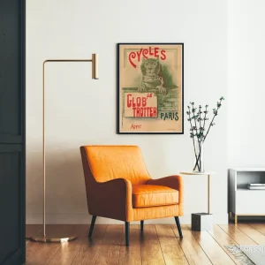 Vintageposter Cycles Le Glob'Trotter Paris - Bild 2