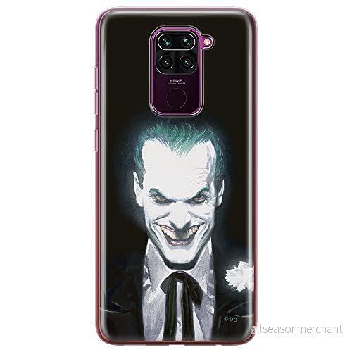 ERT GROUP mobiltelefonfodral för Xiaomi REDMI NOTE 9 originalt och officiellt licensierat DC mönster Joker 001 optimalt anpassad till formen på mobiltelefonen, fodral tillverkad av TPU plast 5903040336885