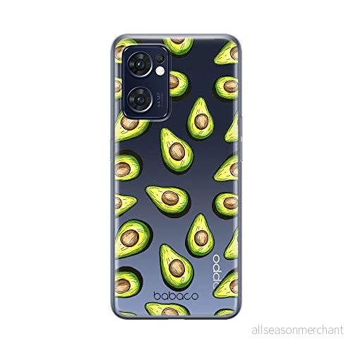 ERT GROUP mobiltelefonfodral för Oppo RENO 7 5G originalt och officiellt licensierat Babaco mönster Fruits 001 optimalt anpassad till formen på mobiltelefonen, gedeeltelijk transparant 5905511307394