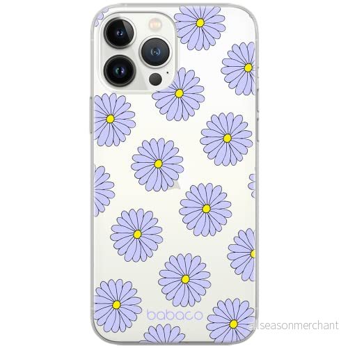 ERT GROUP mobiltelefonfodral för Samsung F62 / M62 originalt och officiellt licensierat Babaco mönster Flowers 021 optimalt anpassad till formen på mobiltelefonen, gedeeltelijk transparant 5904805531491