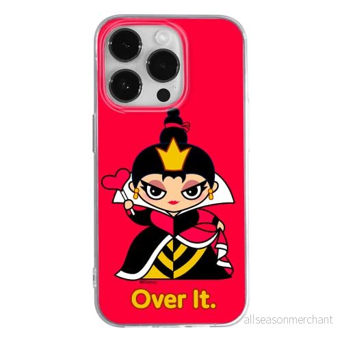 ERT GROUP mobiltelefonfodral för Apple Iphone 14 PRO originalt och officiellt licensierat Disney mönster Queen of Hearts 001 anpassad till formen på mobiltelefonen, fodral tillverkad av TPU plast 5905131921307