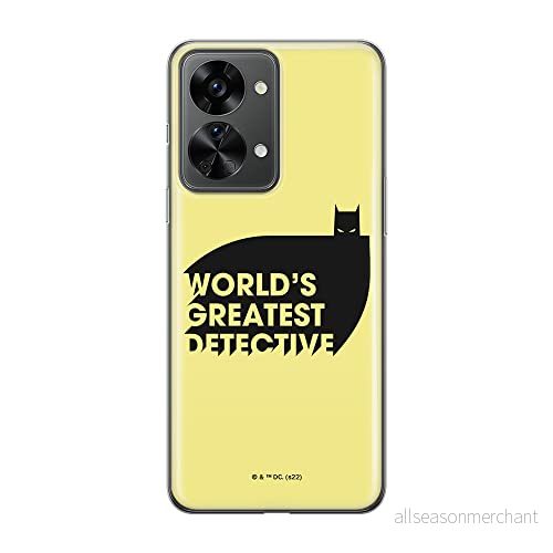 ERT GROUP mobiltelefonfodral för Oneplus NORD 2T 5G originalt och officiellt licensierat DC mönster Batman 051 optimalt anpassad till formen på mobiltelefonen, fodral tillverkad av TPU plast 5905511275938