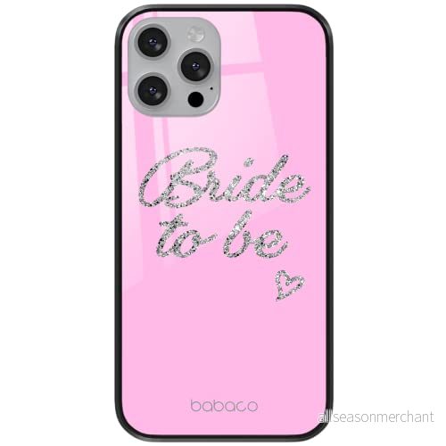 ERT GROUP mobiltelefonfodral för Apple Iphone 7 PLUS/ 8 PLUS originalt och officiellt licensierat Babaco mönster Bride to be 001 tillverkad av härdat glas, anpassat till mobilens form, skyddsfodral 5904805765155