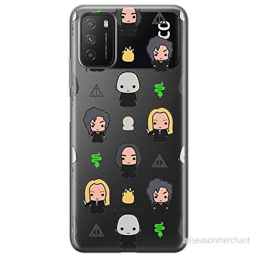 ERT GROUP mobiltelefonfodral för Xiaomi REDMI 9T/ POCO M3 originalt och officiellt licensierat Harry Potter mönster 246 optimalt anpassad till formen på mobiltelefonen, gedeeltelijk transparant 5905131704320