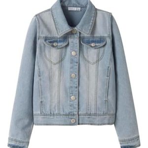 Nitstar RIKA Jeansjacka för barn, Ljusblå denim 5713443894079 Nitstar RIKA Jeansjacka för barn, Ljusblå denim 5713443894079