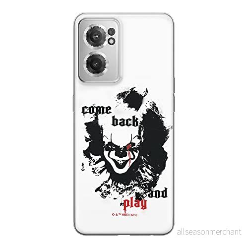 ERT GROUP mobiltelefonfodral för Oneplus NORD CE 2 originalt och officiellt licensierat Horror mönster It 011 optimalt anpassad till formen på mobiltelefonen, fodral tillverkad av TPU plast 5905511294212