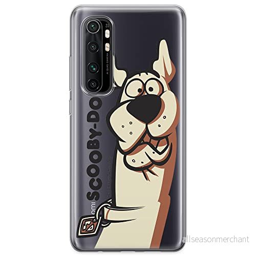 ERT GROUP mobiltelefonfodral för Xiaomi MI NOTE 10 Lite originalt och officiellt licensierat Scooby Doo mönster 009 optimalt anpassad till formen på mobiltelefonen, gedeeltelijk transparant 5904805593086