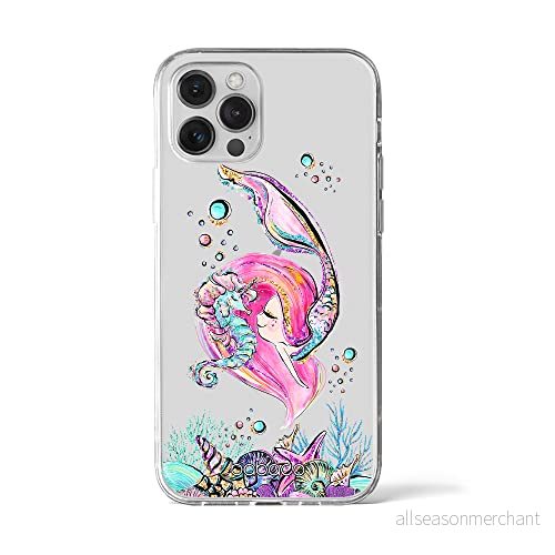 ERT GROUP mobiltelefonfodral för Apple Iphone 12 PRO MAX originalt och officiellt licensierat Babaco mönster Ocean 002 Vit optimalt anpassad till formen på mobiltelefonen, gedeeltelijk transparant 5904805406393