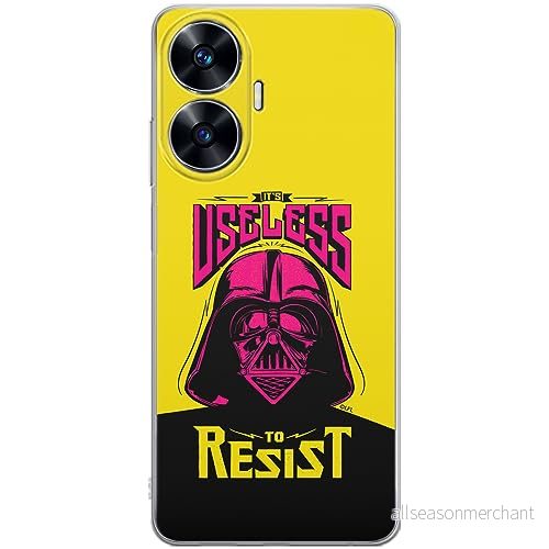 ERT GROUP mobiltelefonfodral för Realme C55 originalt och officiellt licensierat Star Wars mönster Darth Vader 024 optimalt anpassad till formen på mobiltelefonen, fodral tillverkad av TPU plast 5905511861858