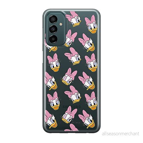 ERT GROUP mobiltelefonfodral för Samsung M13 4G/M23 5G/F23 originalt och officiellt licensierat Disney mönster Daisy 007 optimalt anpassad till formen på mobiltelefonen, gedeeltelijk transparant 5905511359232