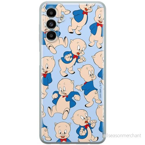 ERT GROUP mobiltelefonfodral för Samsung A13 5G/ A04s originalt och officiellt licensierat Looney Tunes mönster Porky Pig 001 anpassad till formen på mobiltelefonen, fodral tillverkad av TPU plast 5905511617363