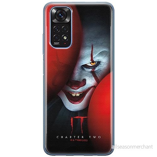 ERT GROUP mobiltelefonfodral för Xiaomi Redmi Note 11T 5G/11S 5G/POCO M4 Pro 5G originalt och officiellt licensierat Horror mönster It 019, fodral tillverkad av TPU plast 5905131998026
