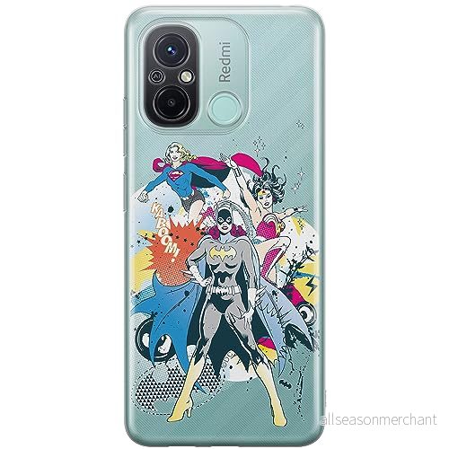 ERT GROUP mobiltelefonfodral för Xiaomi REDMI 12C/ 11A originalt och officiellt licensierat DC mönster Super Girls 001 optimalt anpassad till formen på mobiltelefonen, gedeeltelijk transparant 5905511853778