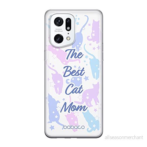 ERT GROUP mobiltelefonfodral för Oppo FIND X5 PRO originalt och officiellt licensierat Babaco mönster Cats 017 optimalt anpassad till formen på mobiltelefonen, fodral tillverkad av TPU plast 5905511414177
