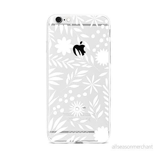 ERT GROUP mobiltelefonfodral för Iphone 6/6S originalt och officiellt licensierat Babaco mönster Flowers 023 optimalt anpassad till formen på mobiltelefonen, gedeeltelijk transparant 5904805805684