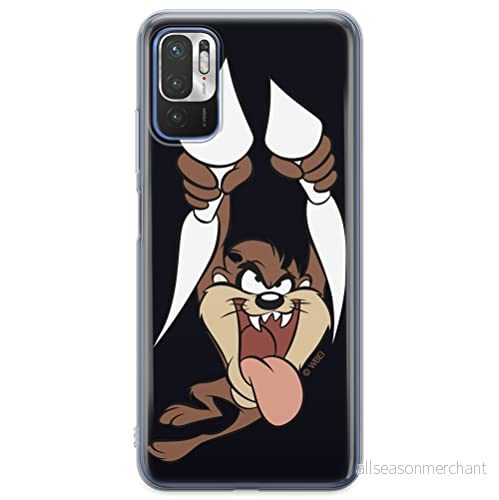 ERT GROUP mobiel telefoonhoesje voor Xiaomi REDMI NOTE 10 5G / POCO M3 PRO origineel en officieel erkend Looney Tunes patroon Tasmanian 002, hoesje is gemaakt van TPU 5904805616419