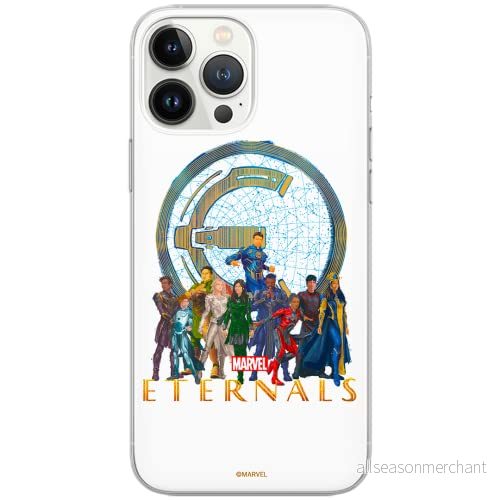 ERT GROUP mobiltelefonfodral för Apple Iphone 6/6S originalt och officiellt licensierat Marvel mönster Eternals 006 Vit optimalt anpassad till formen på mobiltelefonen, fodral tillverkad av TPU plast 5904805109331
