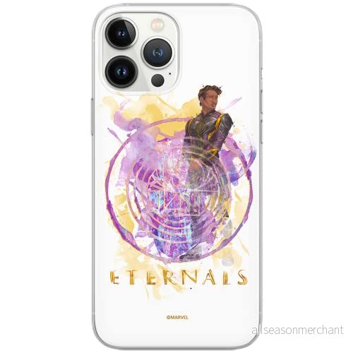 ERT GROUP mobiltelefonfodral för Apple Iphone 11 PRO MAX originalt och officiellt licensierat Marvel mönster Eternals 012 Vit anpassad till formen på mobiltelefonen, fodral tillverkad av TPU plast 5904805125515