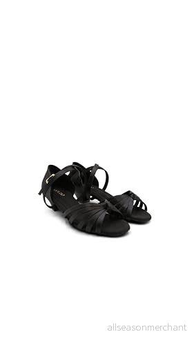 Capezio Silvia 1,25 tum Ballroom Shoe, dam, svart, 8, 8 886275601919