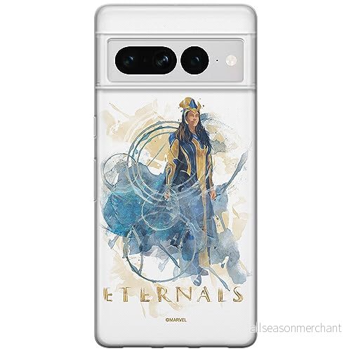 ERT GROUP mobiltelefonfodral för Google PIXEL 7 PRO originalt och officiellt licensierat Marvel mönster Eternals 008 optimalt anpassad till formen på mobiltelefonen, fodral tillverkad av TPU plast 5905795169329