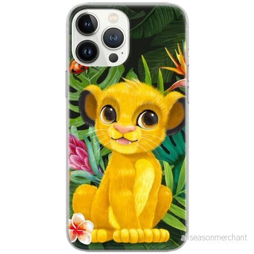 ERT GROUP mobiltelefonfodral för Apple Iphone 6 PLUS originalt och officiellt licensierat Disney mönster Simba & Friends 004 Vit anpassad till formen på mobiltelefonen, fodral tillverkad av TPU plast 5902980571769