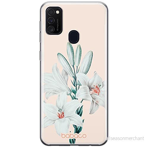 ERT GROUP mobiltelefonfodral för Samsung M21 / M30S originalt och officiellt licensierat Babaco mönster Flowers 039 optimalt anpassad till formen på mobiltelefonen, fodral tillverkad av TPU plast 5905131306296