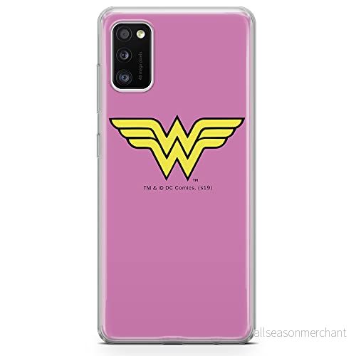 ERT GROUP mobiltelefonfodral för Samsung A41 originalt och officiellt licensierat DC mönster Wonder Woman 005 optimalt anpassad till formen på mobiltelefonen, fodral tillverkad av TPU plast 5903537533476