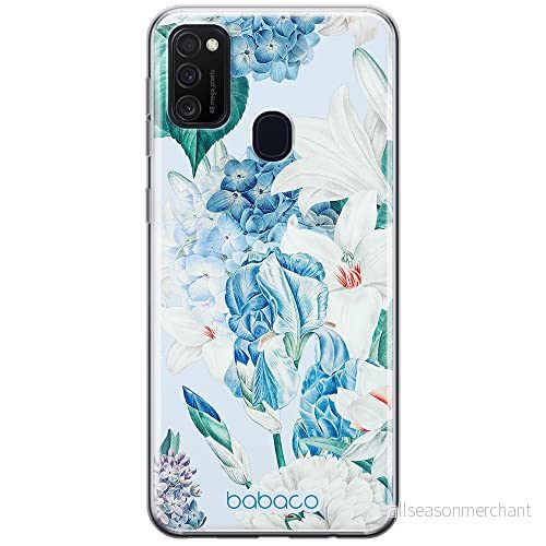 ERT GROUP mobiltelefonfodral för Samsung M21 / M30S originalt och officiellt licensierat Babaco mönster Flowers 026 optimalt anpassad till formen på mobiltelefonen, fodral tillverkad av TPU plast 5905131260536