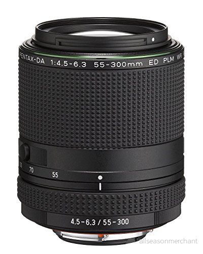 Pentax 55 300 mm HD DA F4.5 6.3ED PLM WR RE telefoto zoomobjektiv svart 27075296640