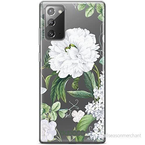 ERT GROUP mobiltelefonfodral för Samsung GALAXY NOTE 20 originalt och officiellt licensierat Babaco mönster Flowers 031 optimalt anpassad till formen på mobiltelefonen, gedeeltelijk transparant 5905131282590